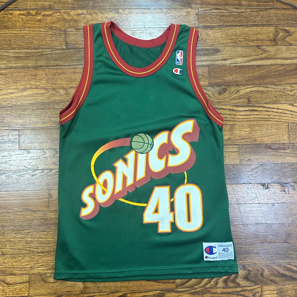 Shawn Kemp Seattle SuperSonics Jersey